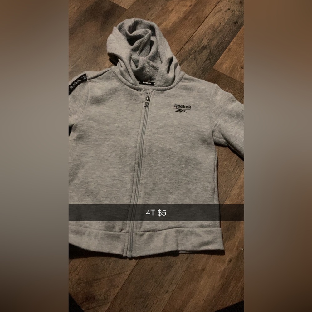 Toddler boy rebook jacket